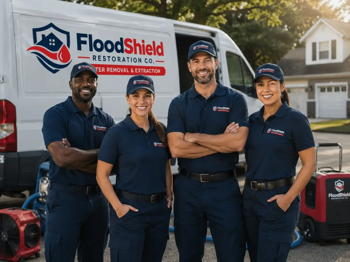 Flood Damage Restoration company in Woodward, PA